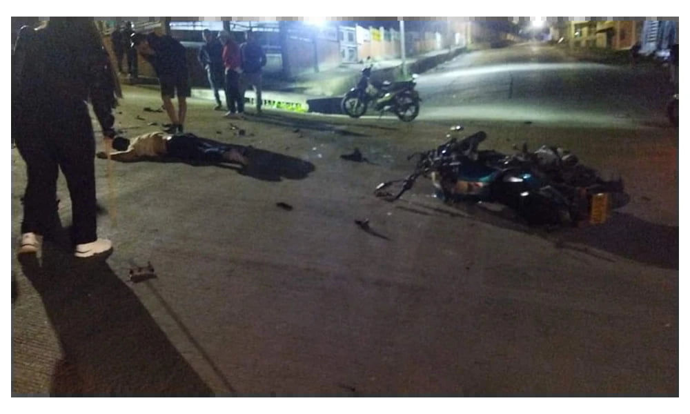 Motociclista se mató en un accidente de tránsito en Vélez.